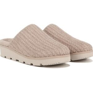 Vionic Sakura Ascend Indoor/Outdoor Slipper Knit, Arch Support, Wheat Beige, 6